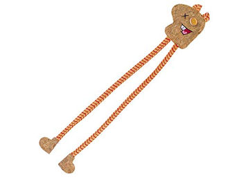 Produktbild von Nobby Katzenspielzeug Gesicht mit Beinen mit Catnip in Orange - 1 Stk.