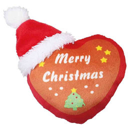 Nobby Katzenspielzeug Herz Kuchen aus Plüsch mit Catnip in Rot – Bild 1 von 3