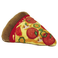 Produktbild von Nobby Katzenspielzeug Pizza aus Plüsch mit Catnip und Knisterelementen