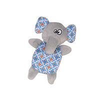 Produktbild von Nobby Katzenspielzeug Plüsch Elefant mit Catnip blau
