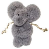 Produktbild von Nobby Katzenspielzeug Plüsch-Elefant mit Katzenminze in Grau - 1 Stk.