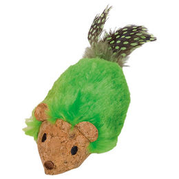 Produktbild von Nobby Katzenspielzeug Plüsch Maus mit Catnip Grün - 1 Stk.