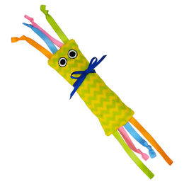 Produktbild von Nobby Katzenspielzeug Plüschkissen mit Bändern und Catnip 22 cm bunt - 22 cm