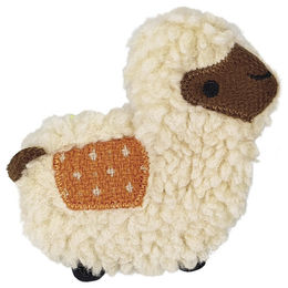 Produktbild von Nobby Katzenspielzeug Stoffschaf aus Plüsch mit Catnip in Beige