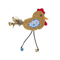 Produktbild von Nobby Katzenspielzeug Vogel aus Kork mit Catnip Blau 17 cm - 1 Stk.