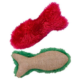 Produktbild von Nobby Katzenspielzeug Xmas Fisch aus Sisal mit Catnip