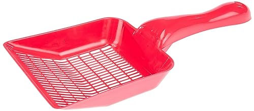 Nobby Katzenstreulöffel aus Kunststoff in Rot – Bild 1 von 4