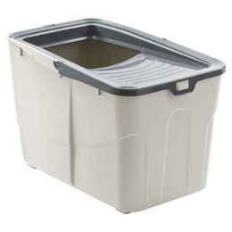 Nobby Katzentoilette Buxo Open Schalentoilette Grau aus Kunststoff – Bild 1 von 7