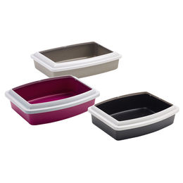 Nobby Katzentoilette Oval Jumbo offene Schalentoilette aus Kunststoff - 1 Stk. – Bild 1 von 5