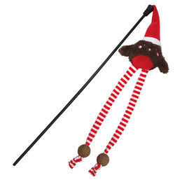 Produktbild von Nobby Katzenwedel Xmas Angel mit roter Plüschfigur