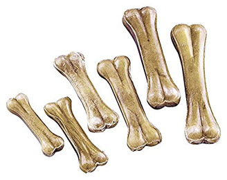 Nobby Kauknochen gepresst aus Rind für Hunde Adult ohne Farb- und Aromastoffe sowie Konservierungsstoffe 170 g - 170 g – Bild 1 von 4