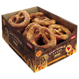 Nobby Kausnack Chicken Pretzel mit Huhn und Rind für Hunde 3740 g - 22 x 3,74 kg – Bild 1 von 2