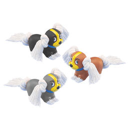 Produktbild von Nobby Kauspielzeug für Hunde aus Vinyl und Baumwolle bunt