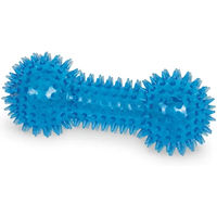 Produktbild von Nobby Kauspielzeug Noppen Hantel für Hunde aus TPR Blau 15 cm - 1 Stk.