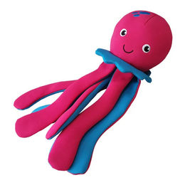 Nobby Kauspielzeug Qualle Floating aus Stoff in Rosa Pink für Hunde – Bild 1 von 4