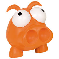 Produktbild von Nobby Kauspielzeug Schwein aus Vollgummi orange