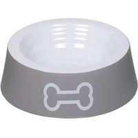 Produktbild von Nobby Keramik Futternapf Big Bone Grau 24 cm - 0,7 l