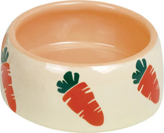 Nobby Keramik Futternapf Carrot beige orange Größe M 250 ml - 250 ml – Bild 1 von 1