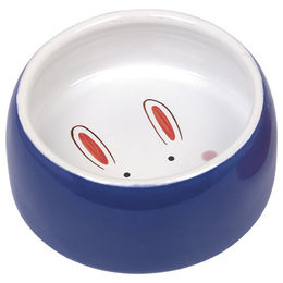 Produktbild von Nobby Keramik Futternapf für Kaninchen dunkelblau - 0,25 l