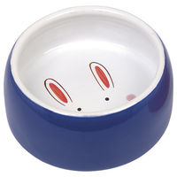 Produktbild von Nobby Keramik Futternapf für Kaninchen dunkelblau - 0,25 l