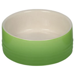 Nobby Keramik Futternapf Gradient Grün 12 x 4,5 cm - 0,25 l – Bild 1 von 3