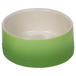 Nobby Keramik Futternapf Gradient Grün Creme 15 x 6 cm - 0,55 l – Bild 1 von 3