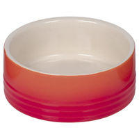 Produktbild von Nobby Keramik Futternapf Gradient Orange Creme 12 cm - 0,25 l