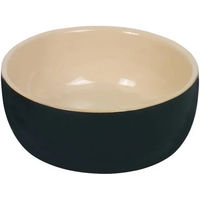Produktbild von Nobby Keramik Futternapf Kaunis Schwarz/Beige 1,00 l - 1 Stk.