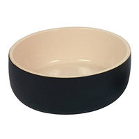 Produktbild von Nobby Keramik Futternapf Kaunis Schwarz Beige 2,40 l - 2,4 l