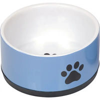Produktbild von Nobby Keramik Futternapf Paw Blau - 1,1 l