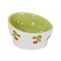 Produktbild von Nobby Keramik Futternapf Radish für Nager in Grün Bunt Ø 18,5 x 9,5 cm - 0,75 l