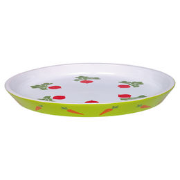 Produktbild von Nobby Keramik Futternapf Radish Weiß Grün Bunt 30 x 22,5 x 4 cm