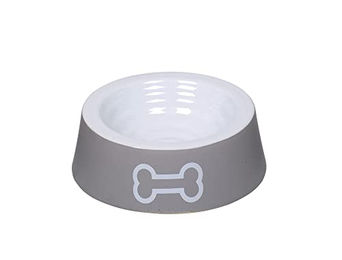 Nobby Keramik Napf Big Bone Grau - 0,45 l – Bild 1 von 2