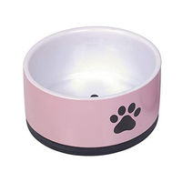 Produktbild von Nobby Keramik Napf Paw pink Ø 17 x 8 cm 1,10 l - 1,1 l