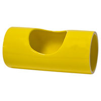Produktbild von Nobby Keramik Tunnel Gelb für Kleintiere wie Hamster und Mäuse Ø 7 x 14,5 cm