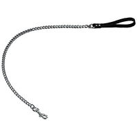 Produktbild von Nobby Kettenleine Professional Leder Schwarzbraun 70 cm