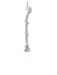 Produktbild von Nobby Kletterseil aus Baumwolle für Vögel Weiß 67 cm x 25 mm - 67 cm