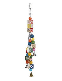 Nobby Kletterseil Dschungel Toy für Papageien und Großsittiche aus Baumwolle bunt - 50 cm – Bild 1 von 2