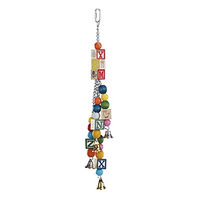 Produktbild von Nobby Kletterseil Dschungel Toy für Papageien und Großsittiche aus Baumwolle bunt - 50 cm