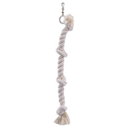 Produktbild von Nobby Kletterseil für Vögel aus Baumwolle Weiß 38 cm x 20 mm - 38 cm