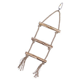 Produktbild von Nobby Kletterseil Leiter aus Naturholz und Sisal für Papageien 37 x 12,5 cm