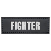 Produktbild von Nobby Klettsticker Fighter 2er Set Schwarz für Hundesicherheitsgeschirr 3x9cm