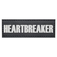 Produktbild von Nobby Klettsticker Heartbreaker 2er Set Schwarz für Hundegeschirr