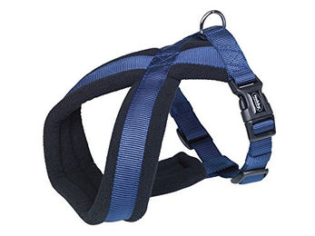 Nobby Komfort Geschirr Classic Blau XS mit Fleece für Haut und Fell – Bild 1 von 3