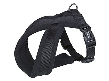 Nobby Komfort Geschirr Classic für Hunde Schwarz Nylon Größe XS Bauchumfang 30-40 cm – Bild 1 von 3