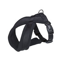 Produktbild von Nobby Komfort Geschirr Classic für Hunde Schwarz Nylon Größe XS Bauchumfang 30-40 cm