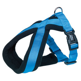 Produktbild von Nobby Komfort Geschirr Classic hellblau Nylon Bauchumfang 70-100 cm