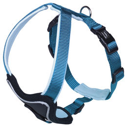 Nobby Komfort Geschirr Classic Preno für Hunde aus Neopren in Hellblau XL – Bild 1 von 2