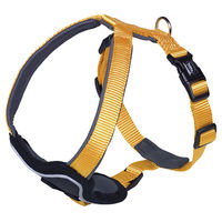 Produktbild von Nobby Komfort Geschirr Classic Preno für Hunde aus Neopren Orange Grau XL