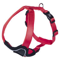Produktbild von Nobby Komfort Geschirr Classic Preno für Hunde aus Nylon in Rot Grösse XS